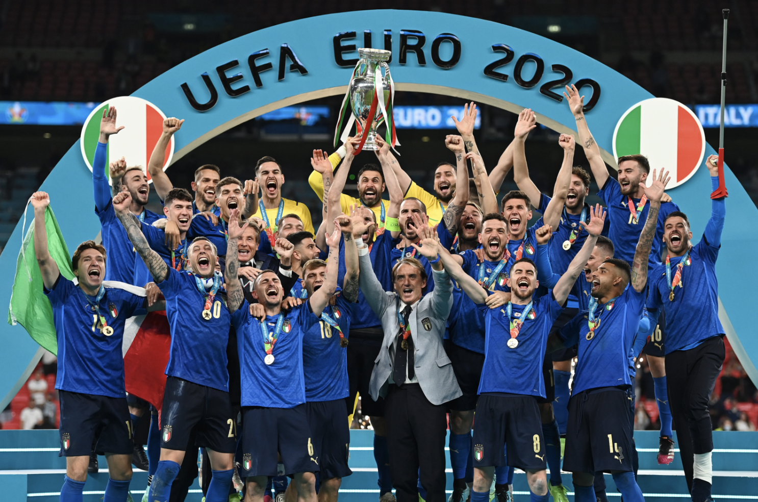 Italija EURO 2020 čempionai