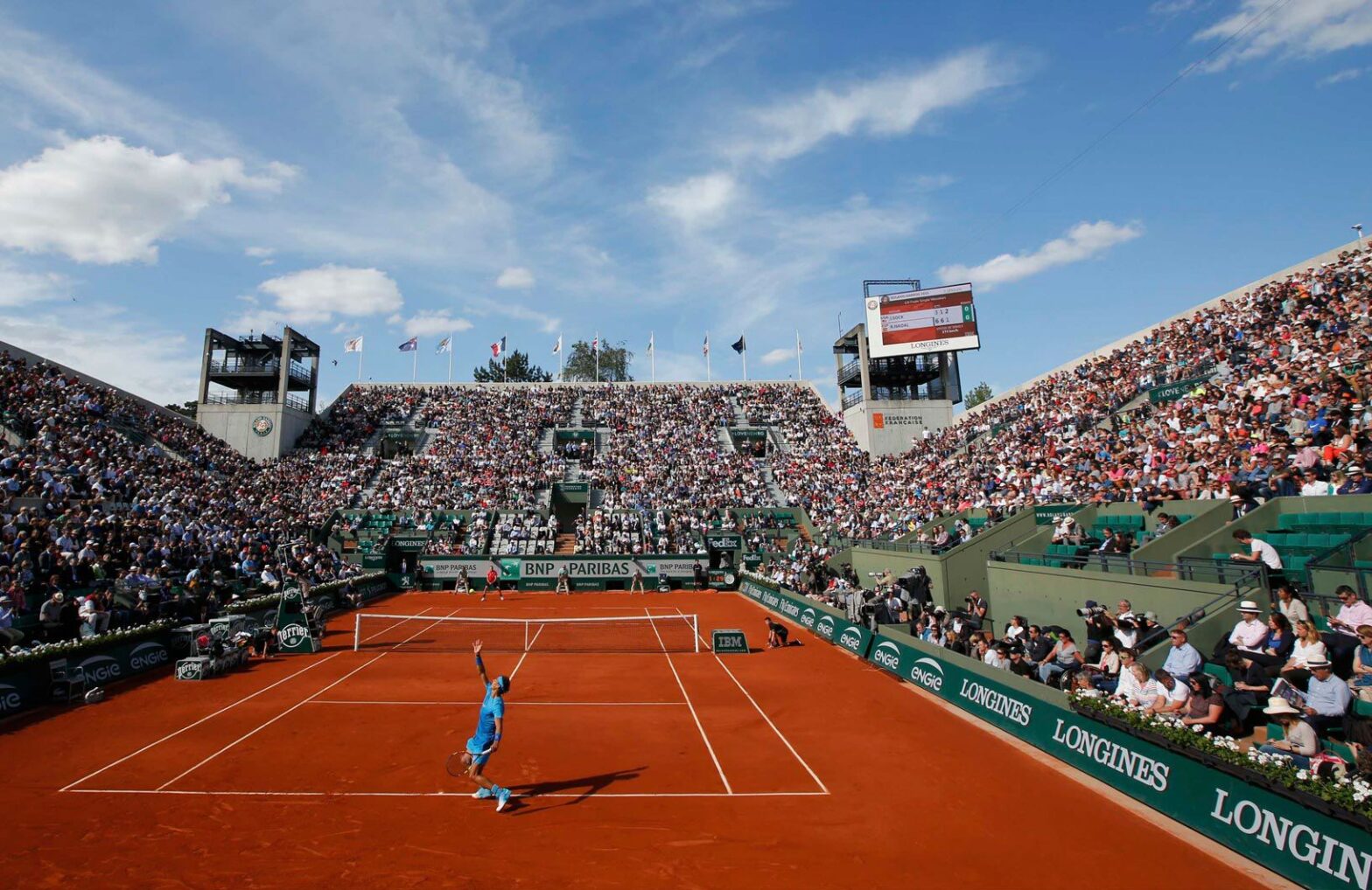 teniso mačas rolland-garros French Open 2024 turnyre