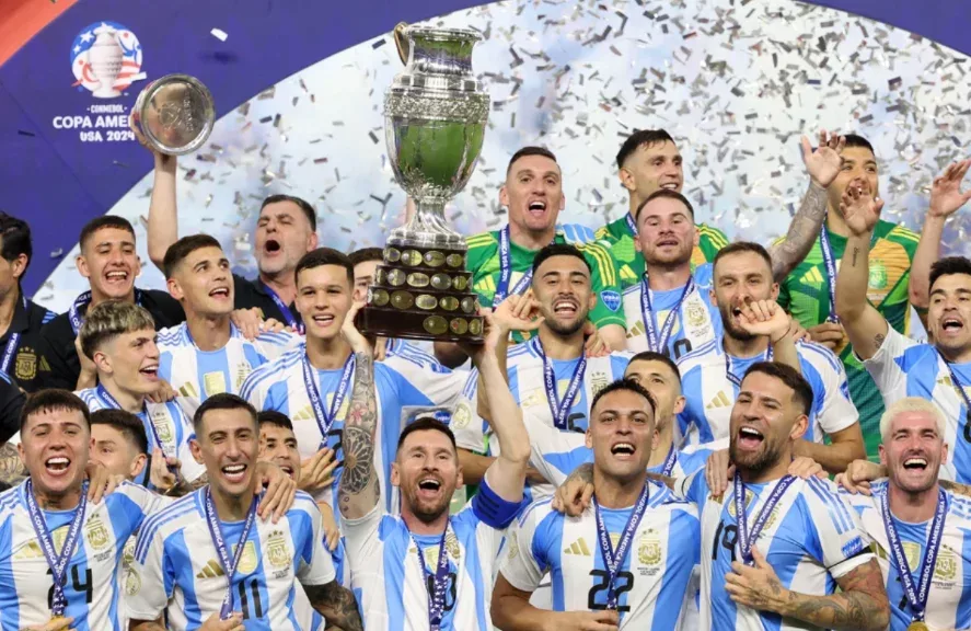 Argentina Copa America 2024 čempionai