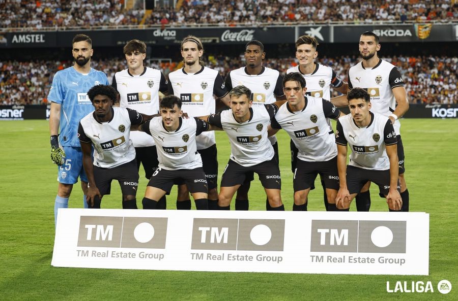 Valencia komanda aikštelėje 