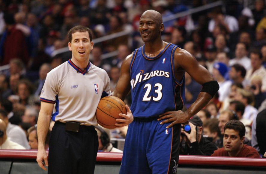 Teisėjas Tim Donaghy ir Michael Jordan