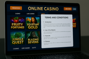 Kazino sąlygos ir nuostatos