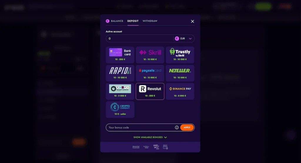 Revolut mokėjimo pasirinkimas