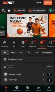 GG bet mobili versija